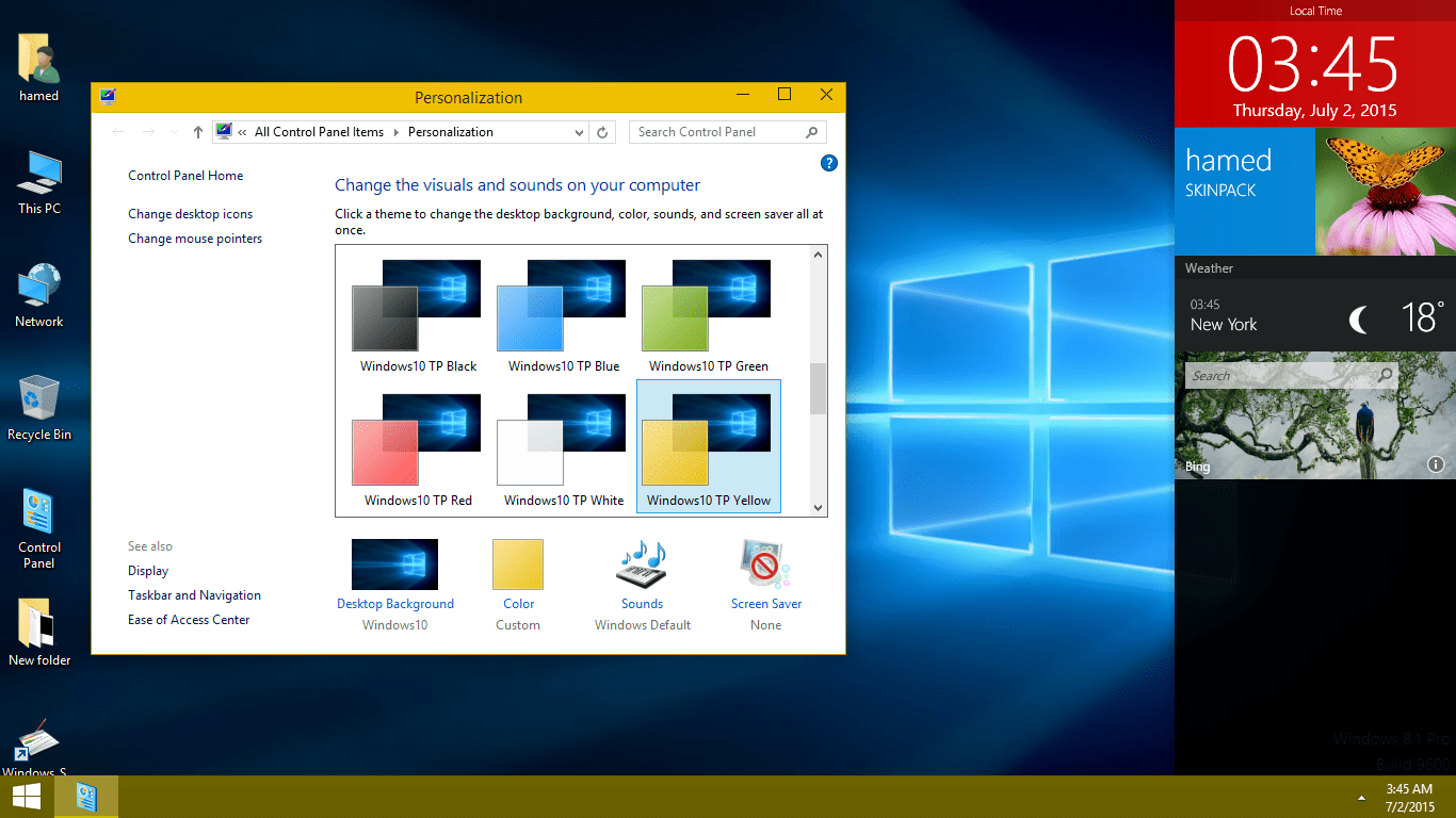 mac os skin for windows 10 doc